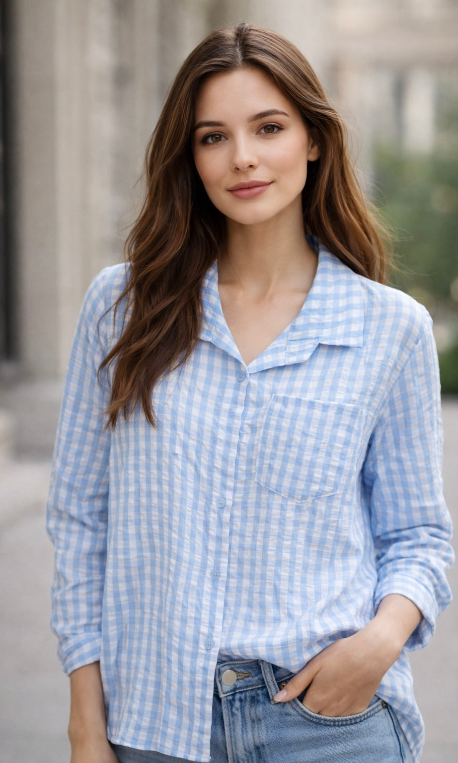 Penny Gingham Shirt