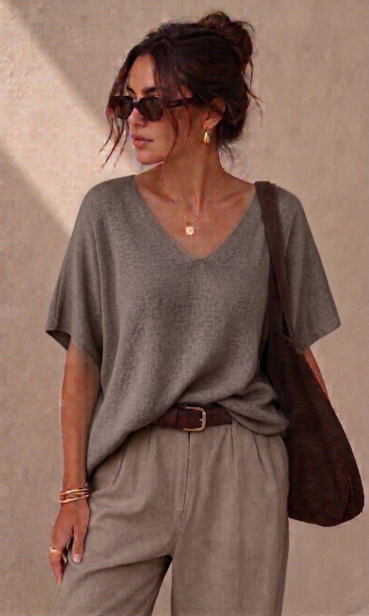 Wholesale ​Freddie V Neck Jumper - Catwalk style