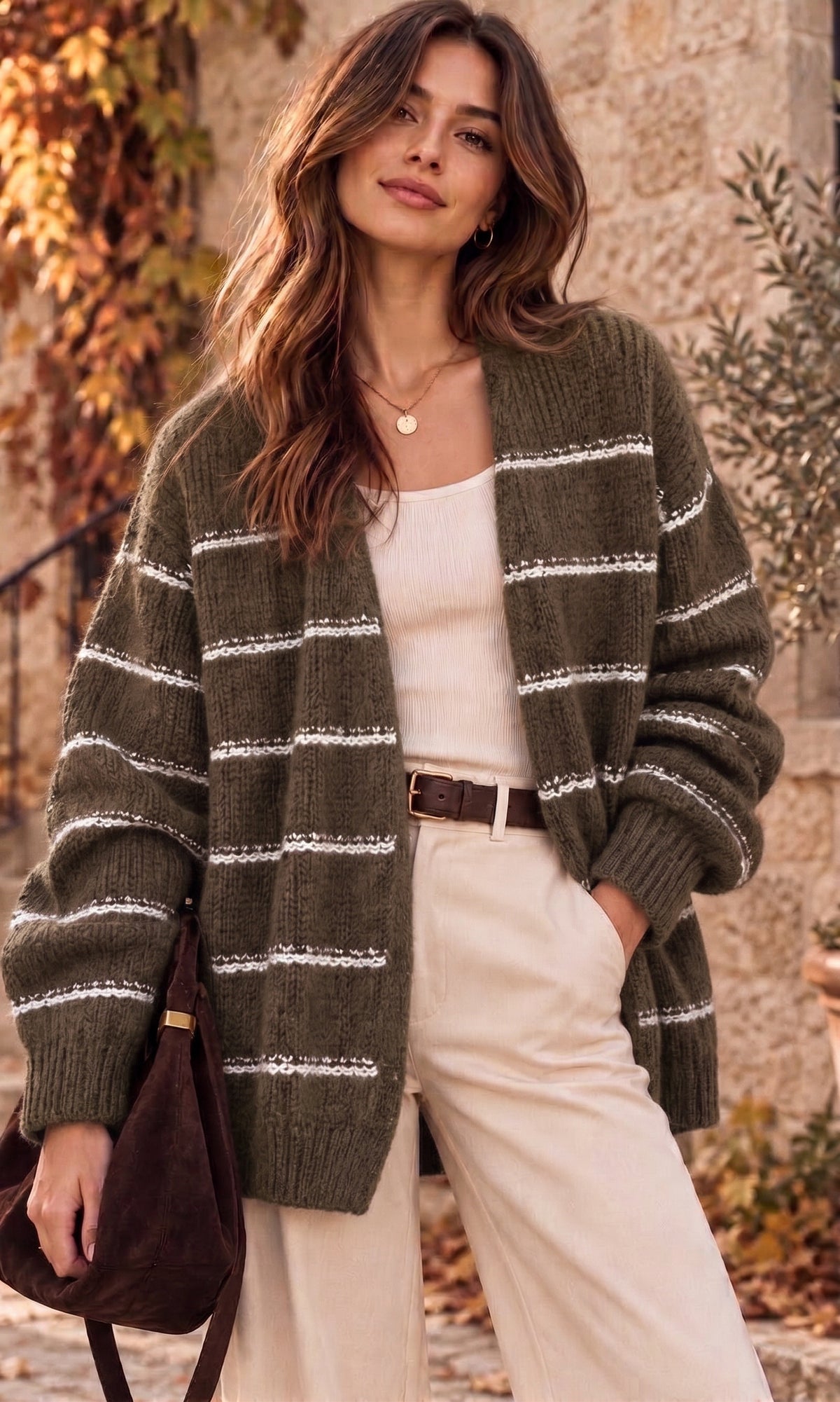 Millie Stripe Cardi