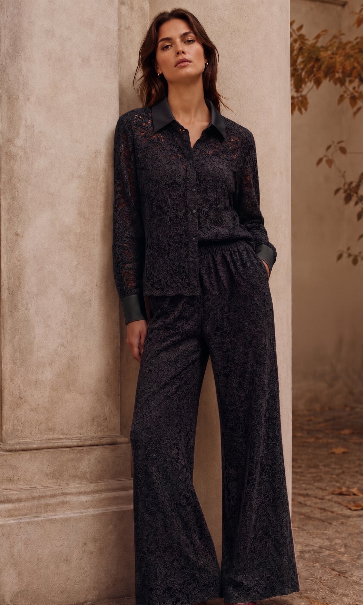 Sasha lace trouser