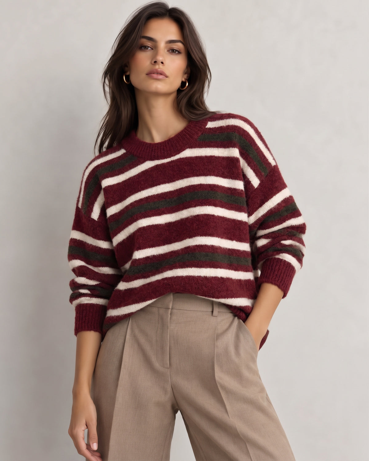 Dixie stripe knit J