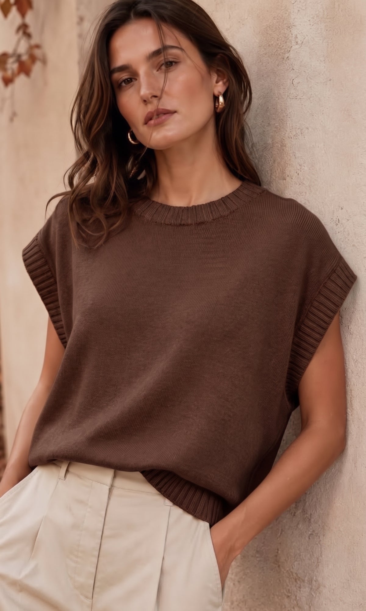Wholesale ​Charlotte Ribbed Edge Jumper - Catwalk style