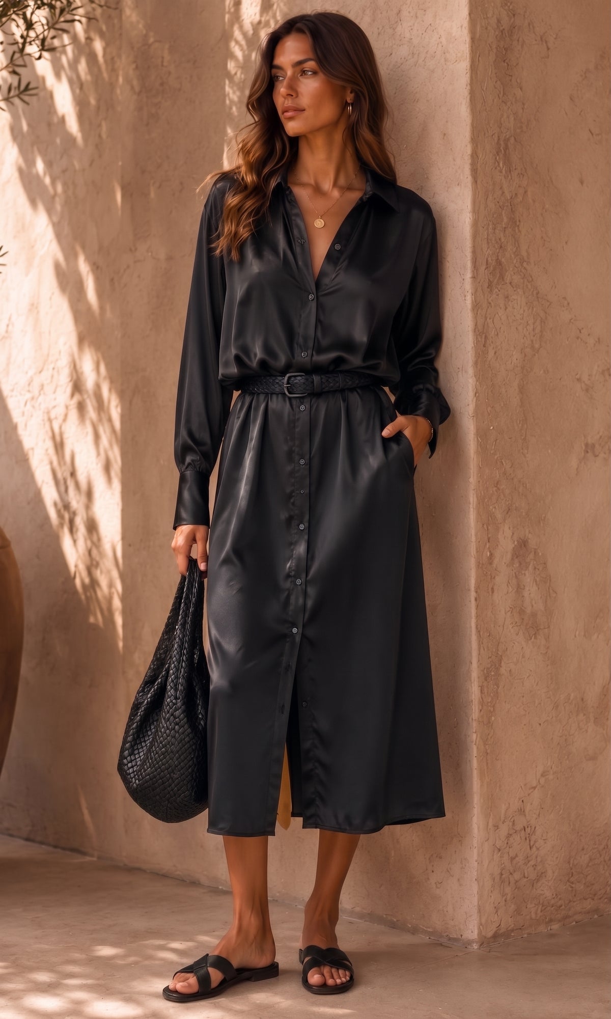 Wholesale ​Corrine shirt dress - Catwalk style