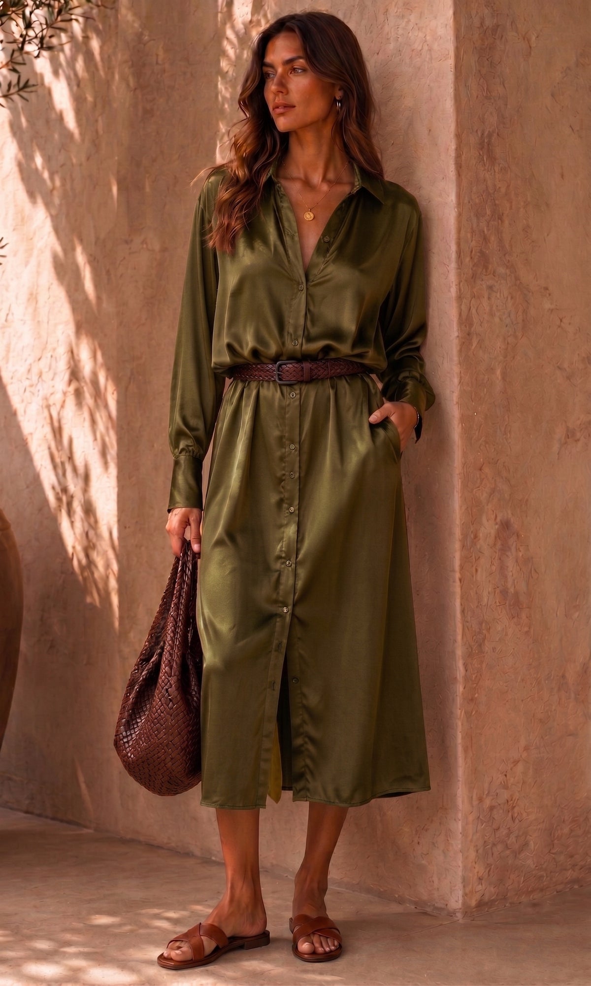 Wholesale ​Corrine shirt dress - Catwalk style