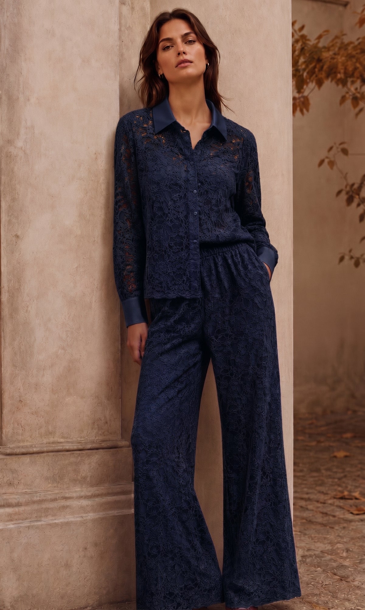 Sasha lace trouser