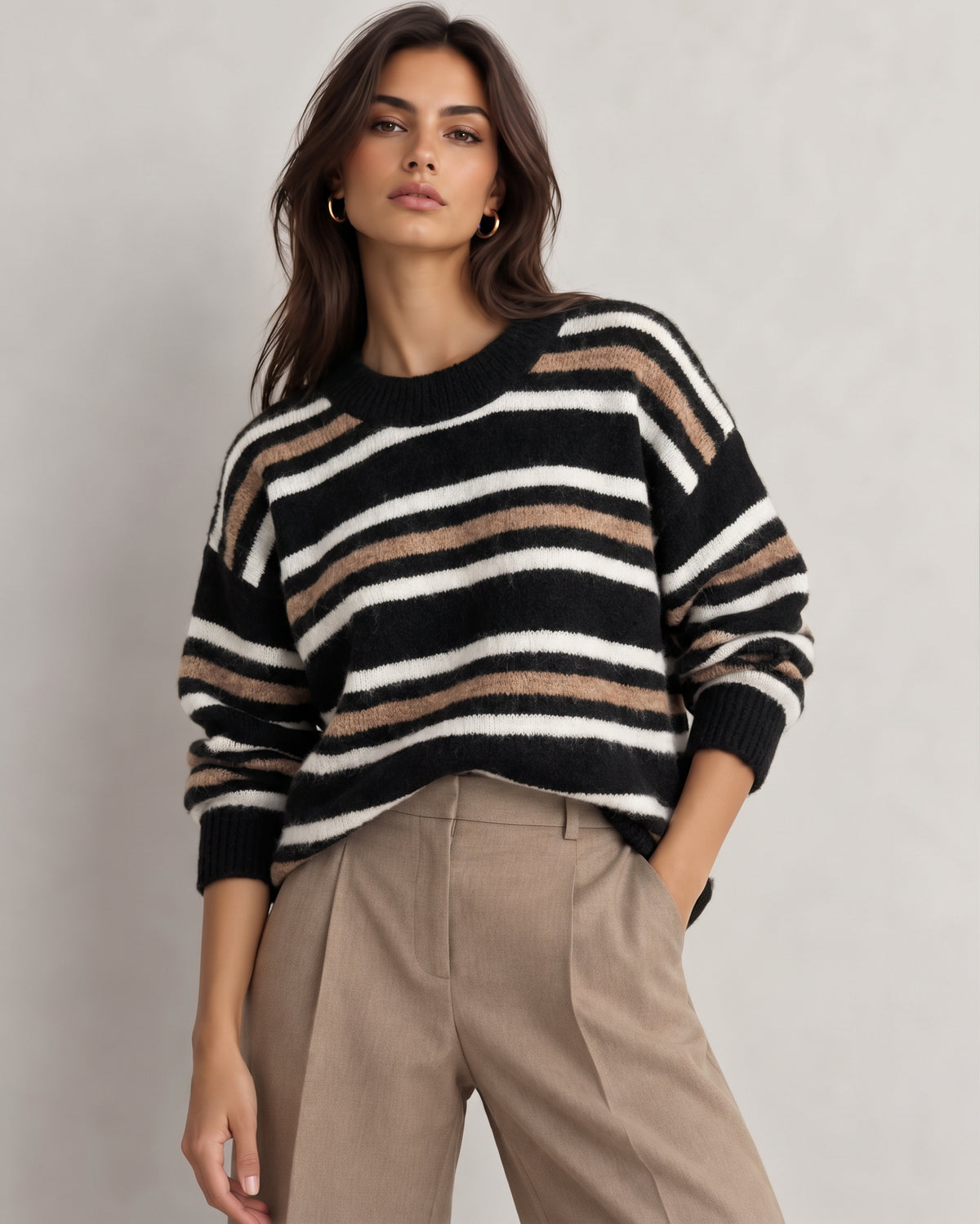 Dixie stripe knit J