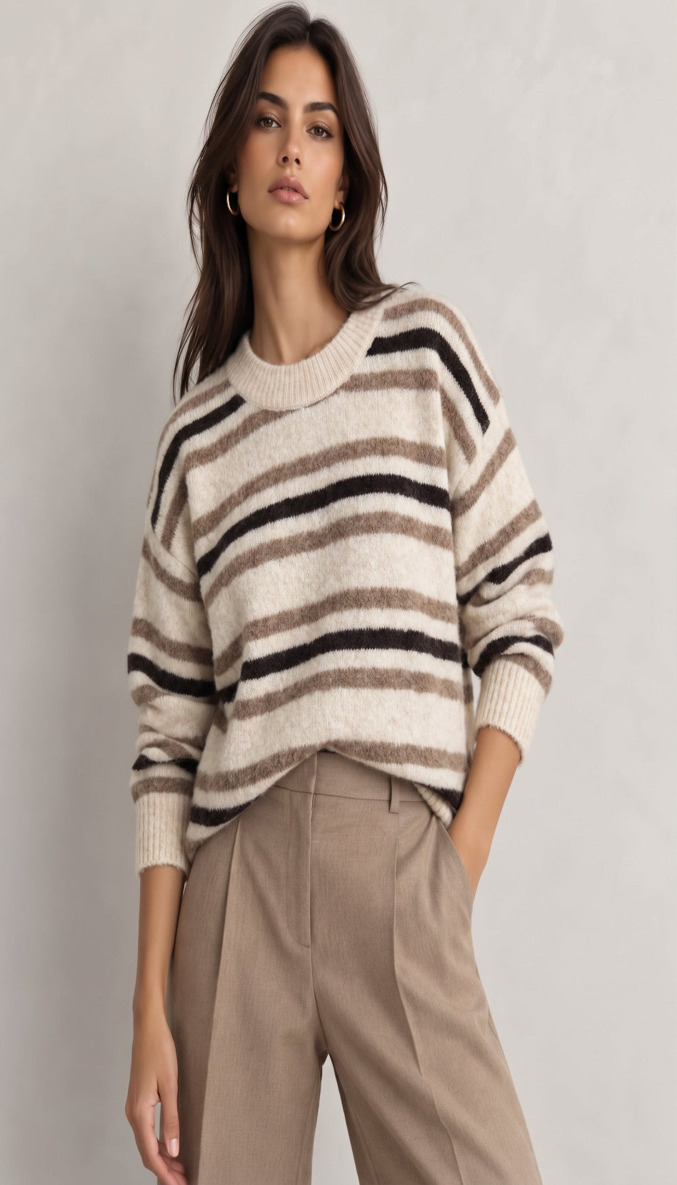 Dixie stripe knit J