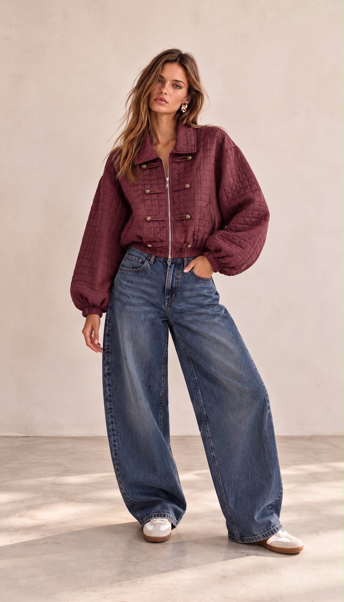 Zoey military Jacket