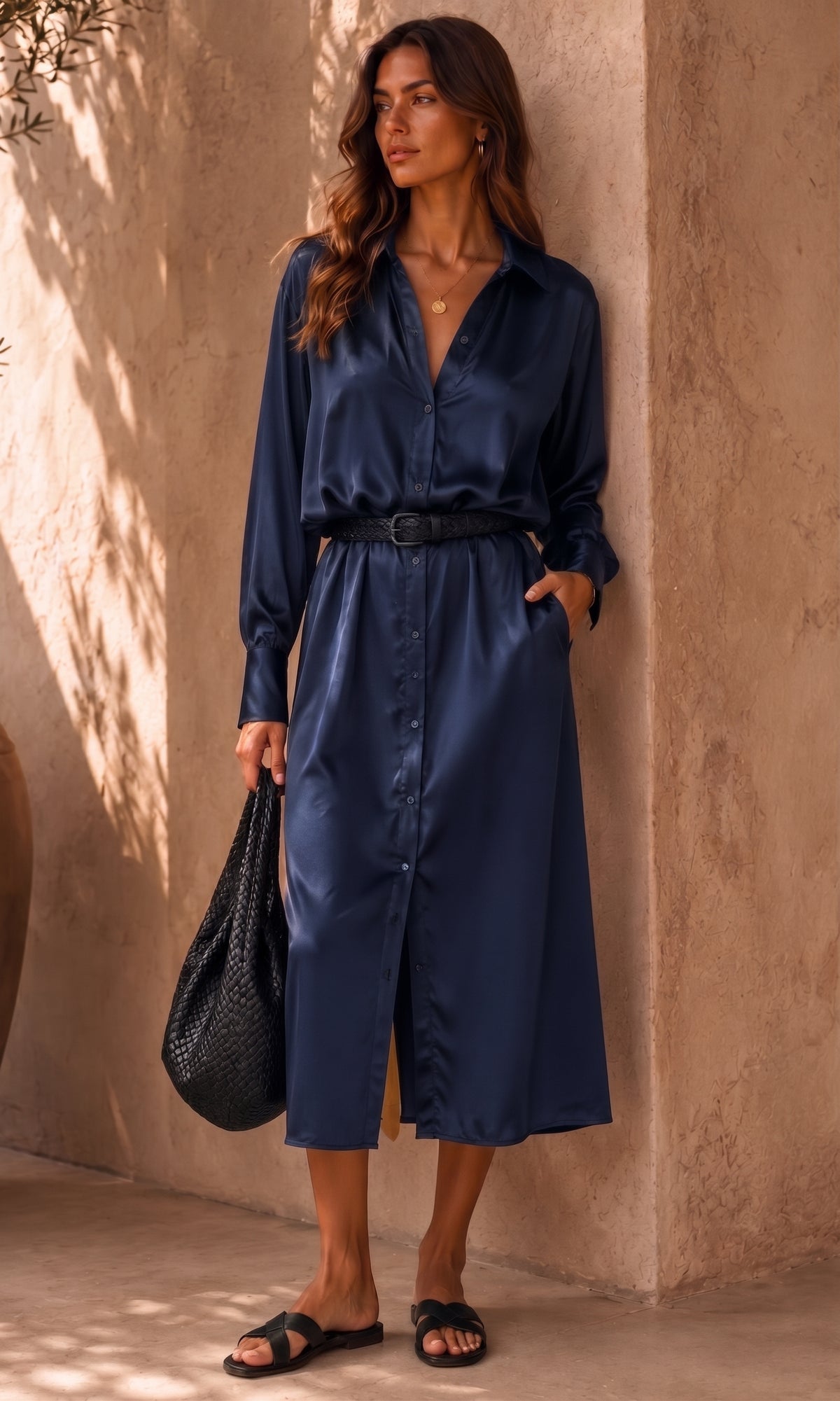 Wholesale ​Corrine shirt dress - Catwalk style