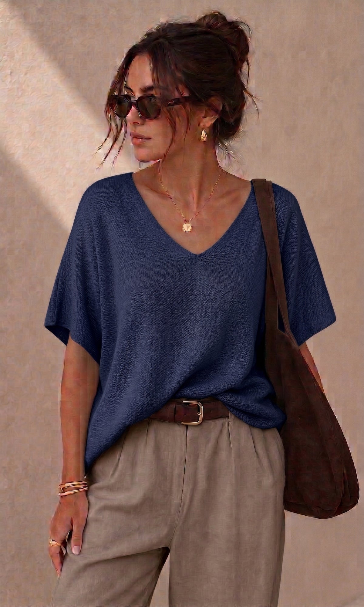 Wholesale ​Freddie V Neck Jumper - Catwalk style