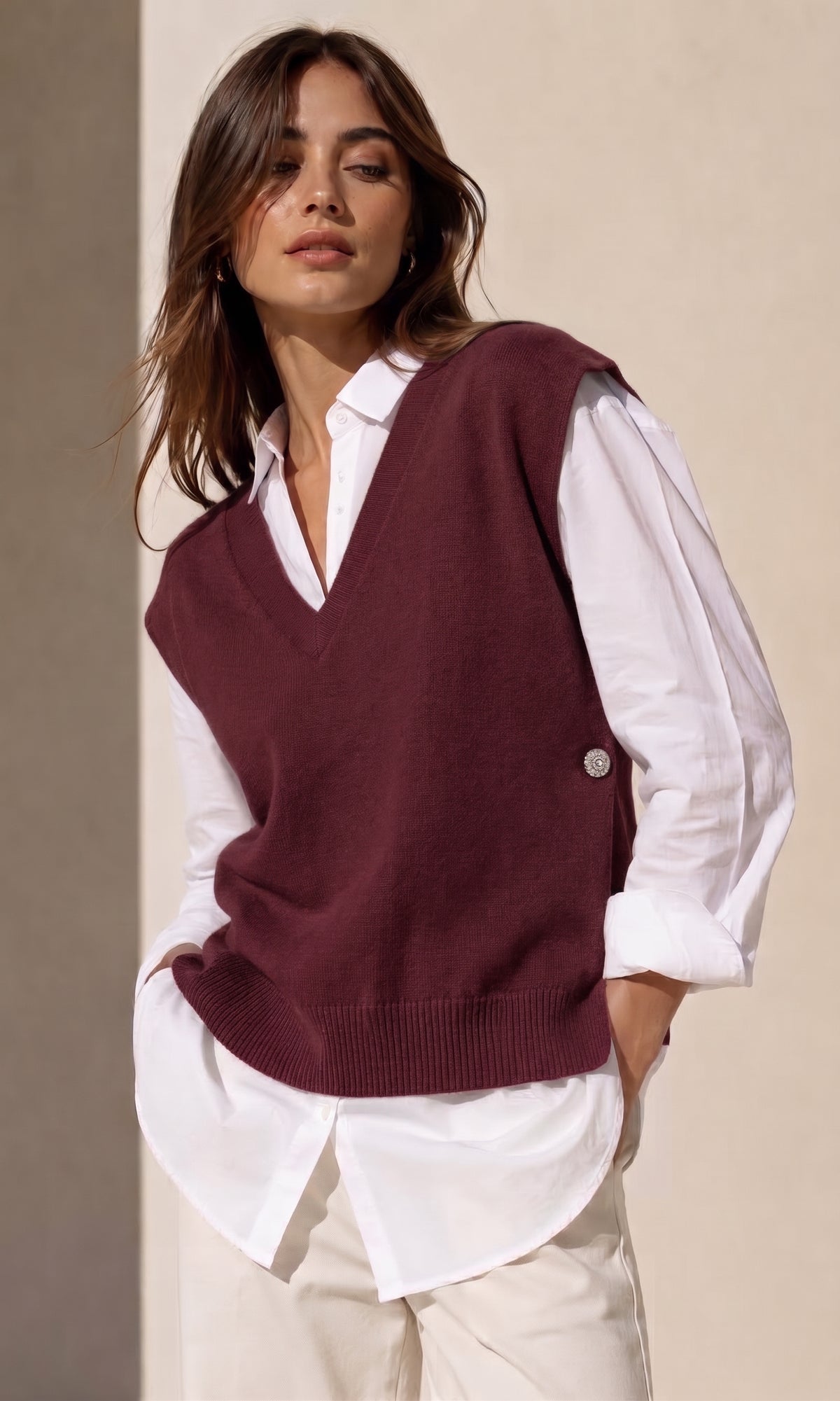 Wholesale ​Lexi Tabard Knit Jumper - Catwalk style