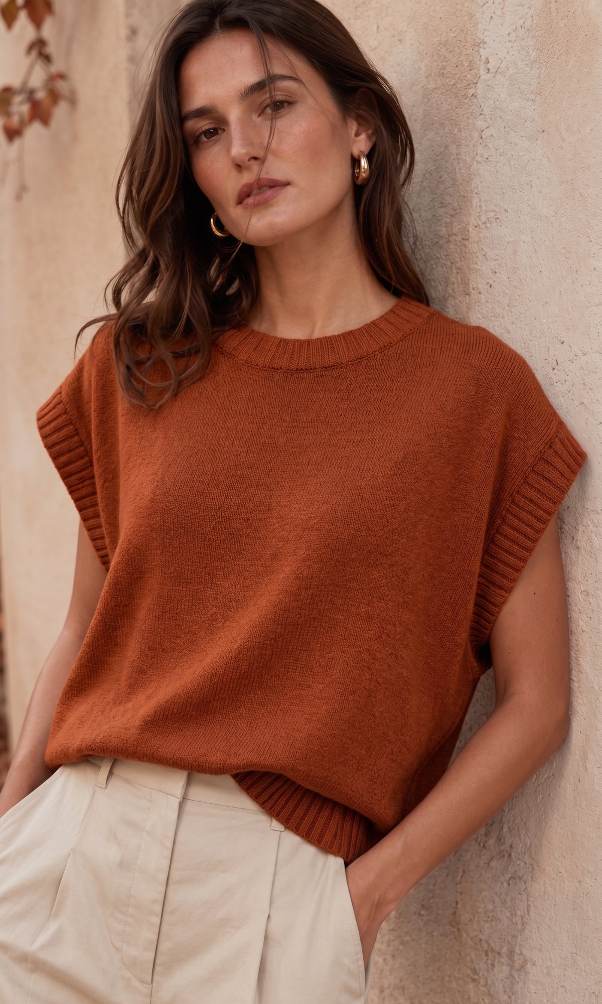 Wholesale ​Charlotte Ribbed Edge Jumper - Catwalk style