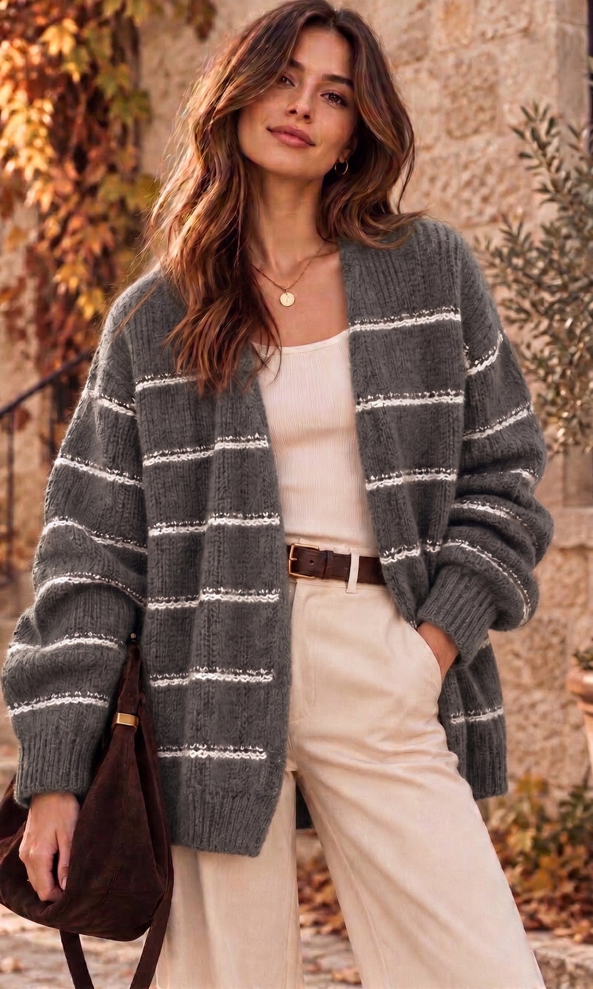 Millie Stripe Cardi