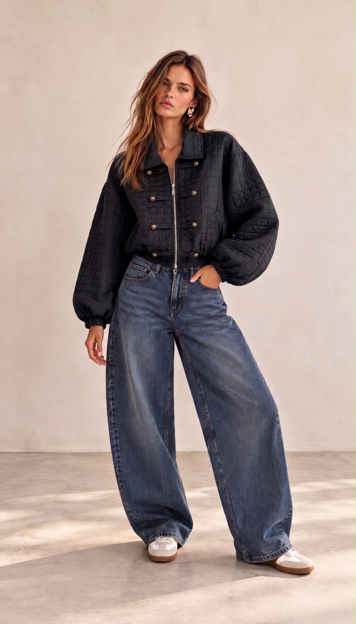 Zoey military Jacket