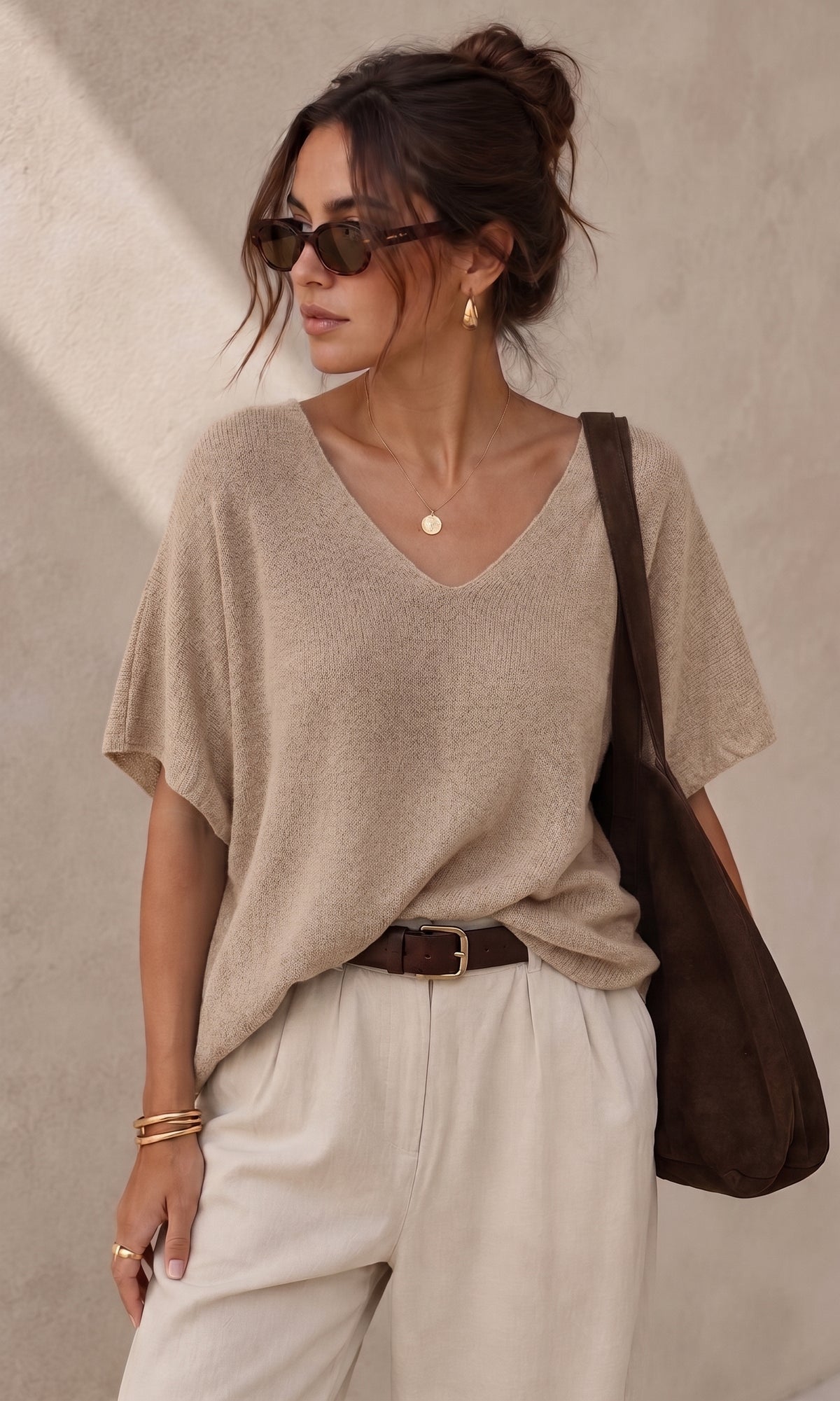 Wholesale ​Freddie V Neck Jumper - Catwalk style