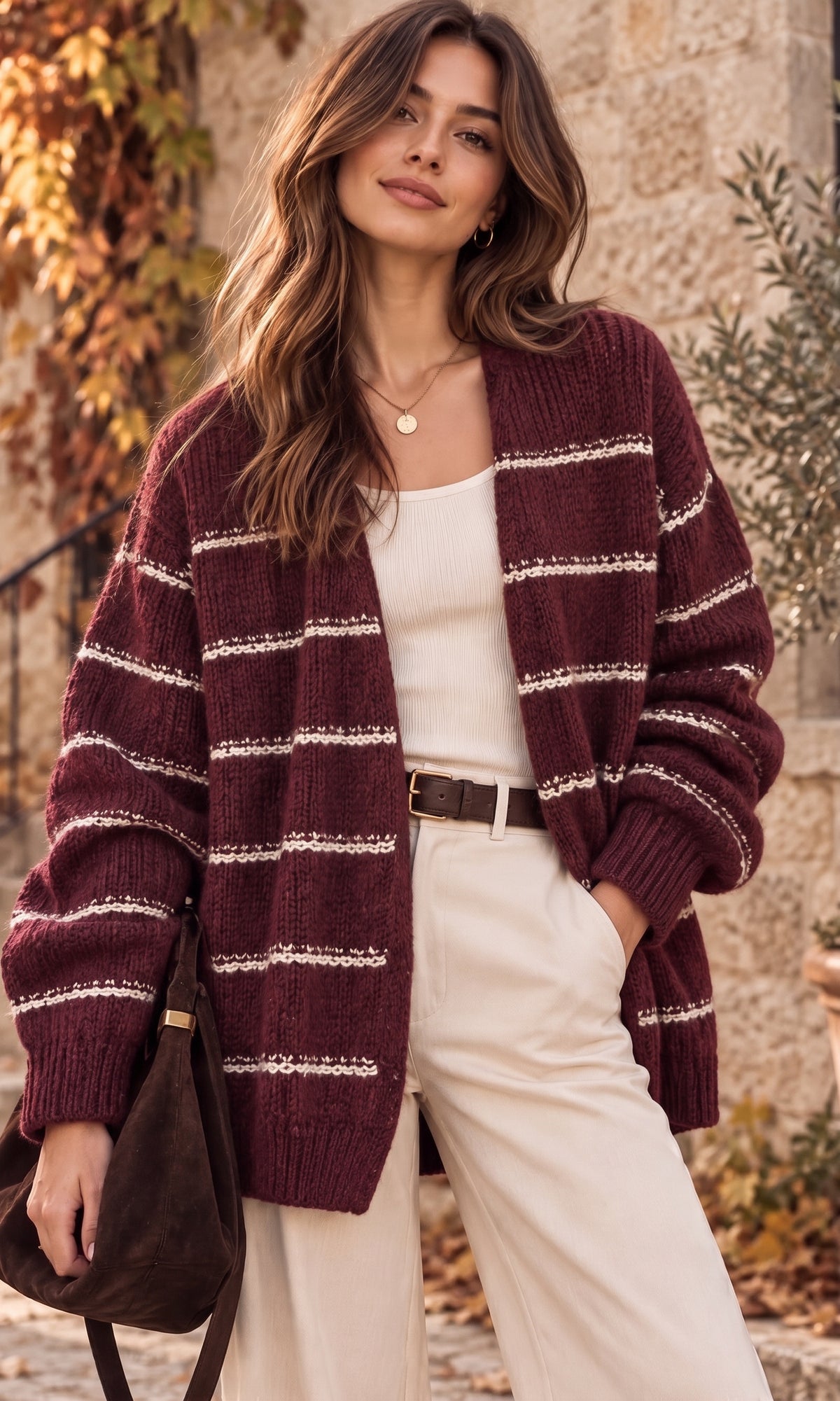 Millie Stripe Cardi