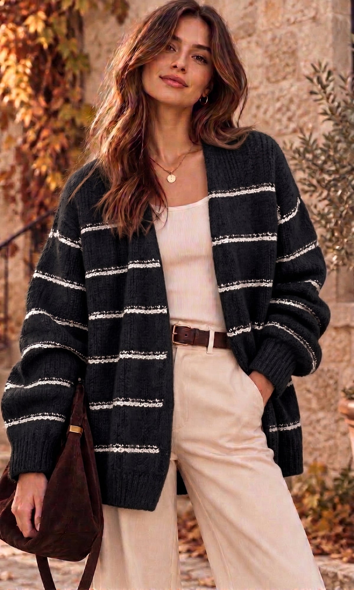 Millie Stripe Cardi