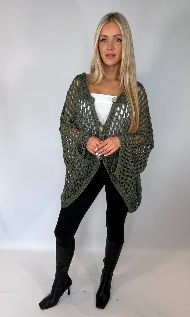 Crochet Oversized Cardi