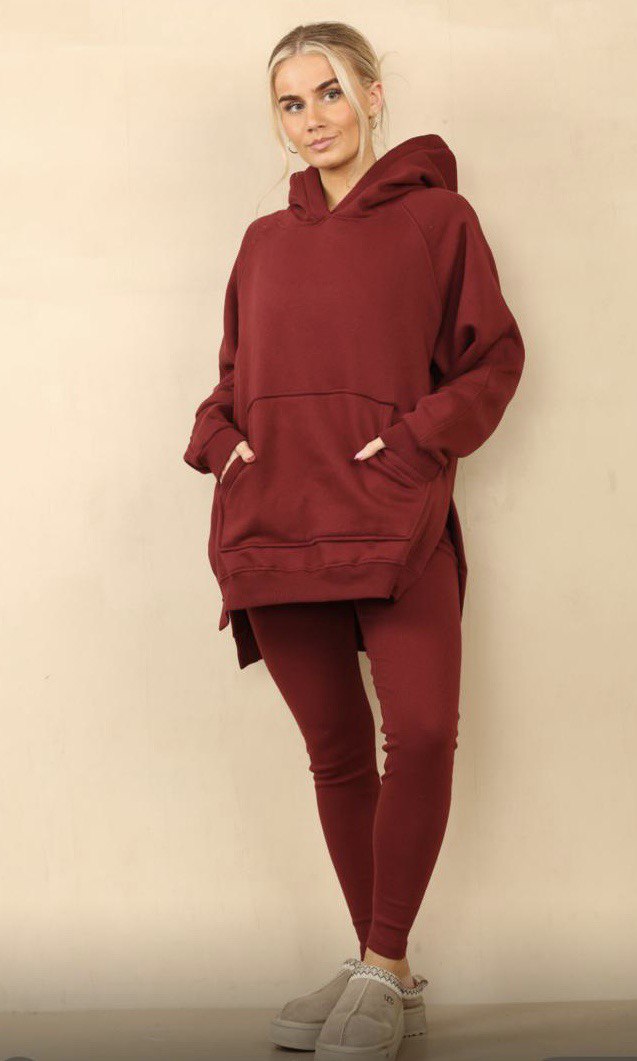 Longline hooded Loungesuit 1790