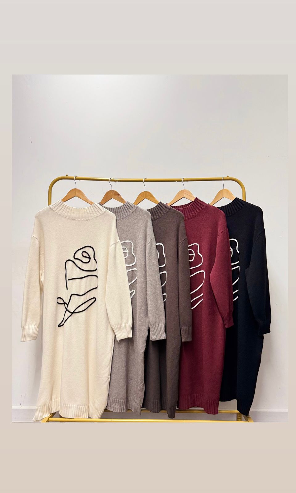 Catalina Embossed Jumper Dress