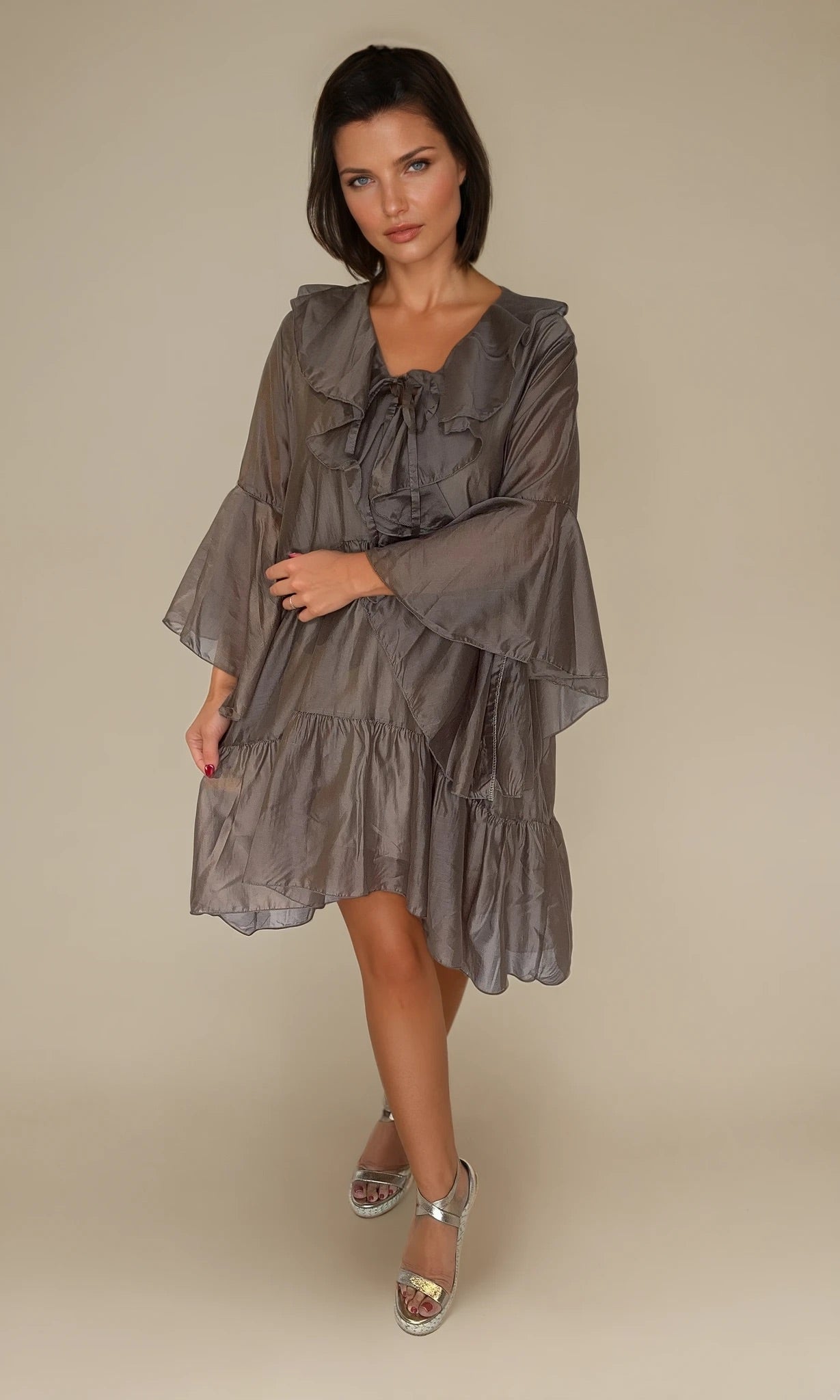 Florence ruffle dress