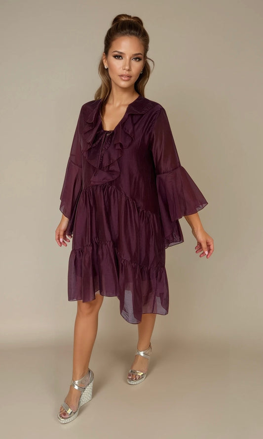Florence ruffle dress
