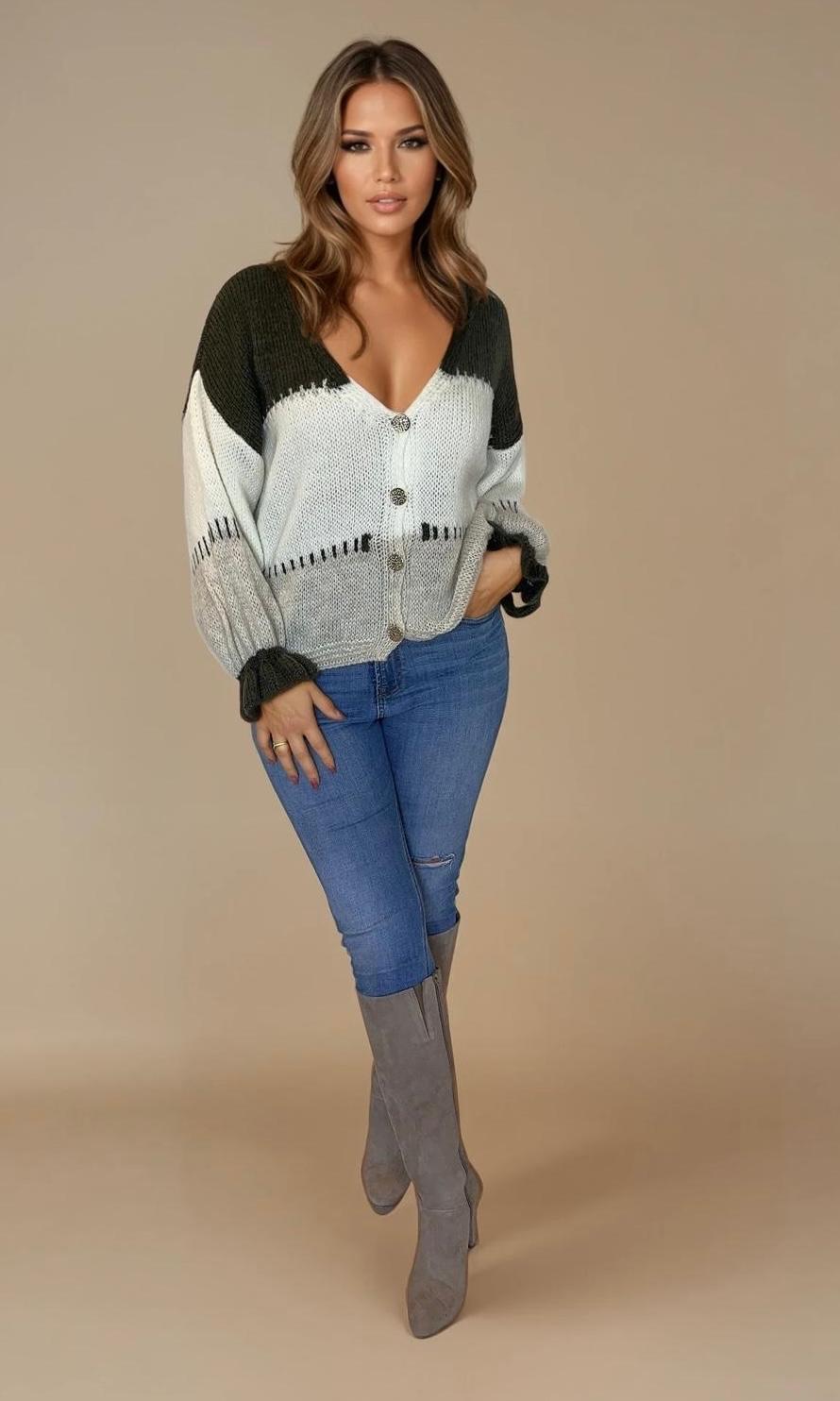 Billie Stitch Cardi