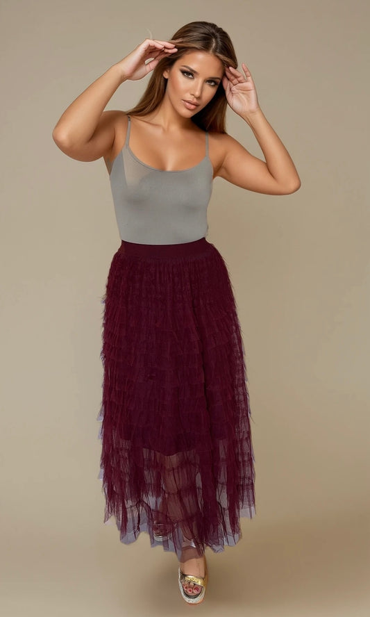 Fifi Tiered Tulle Skirt