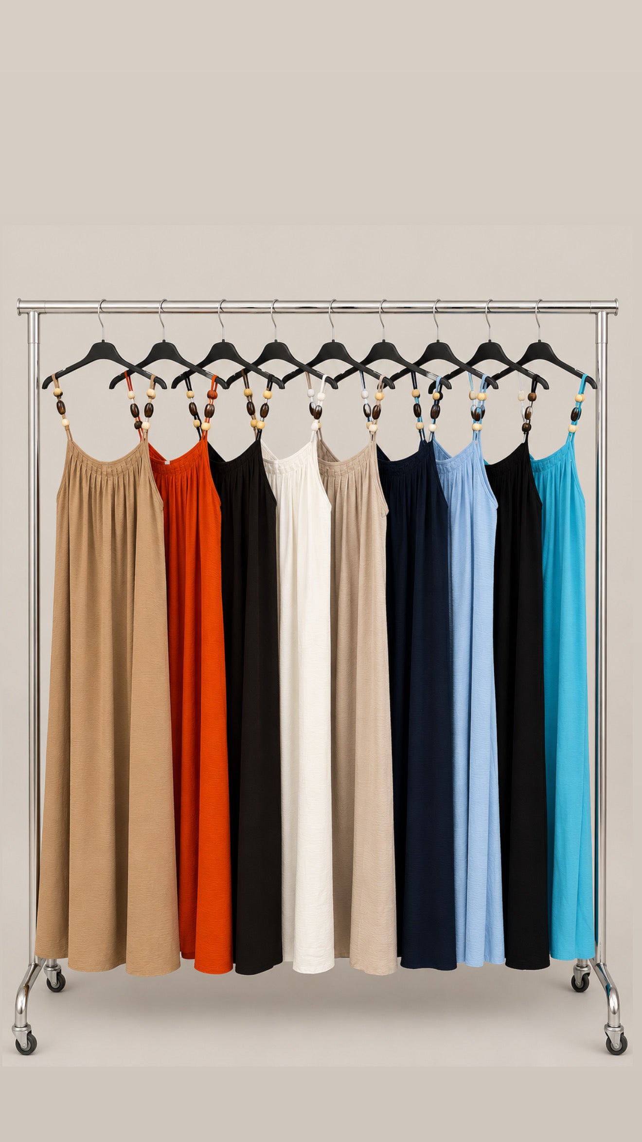 Elsie beaded maxi dress