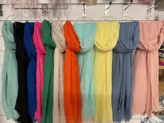 Plain Boho Scarf