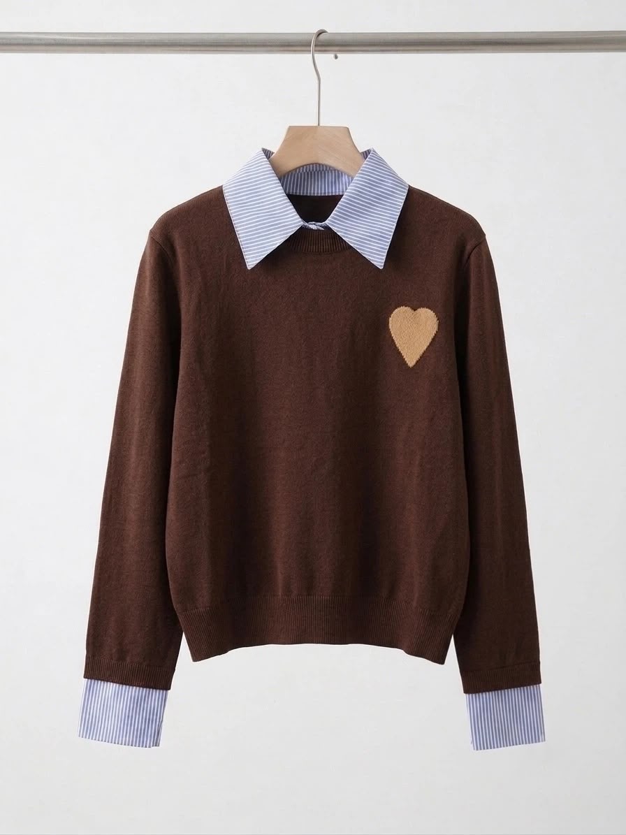 Hazel heart shirt Jumper