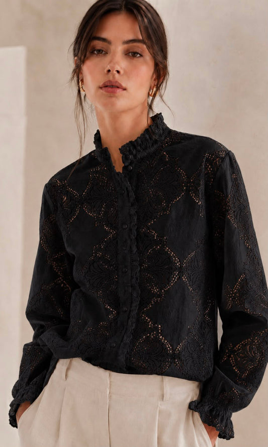 Blair lace blouse