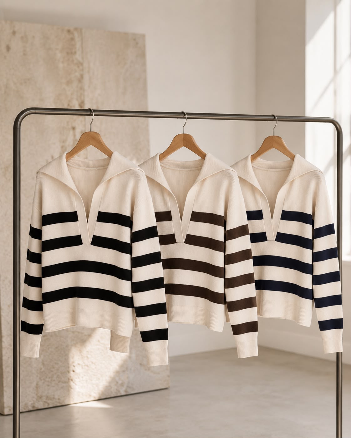 Molly stripe knit jumper