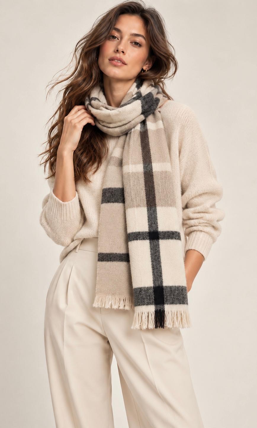 Tartan scarf