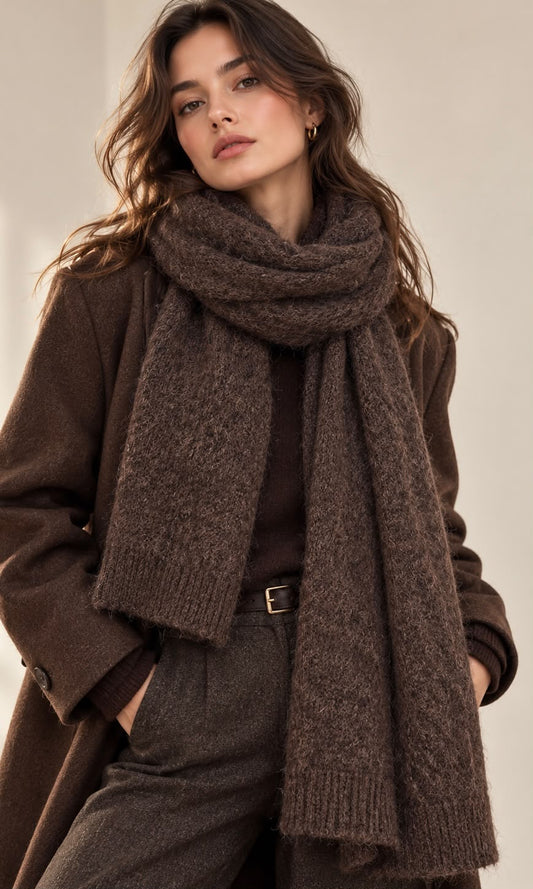 Soft snuggle scarf