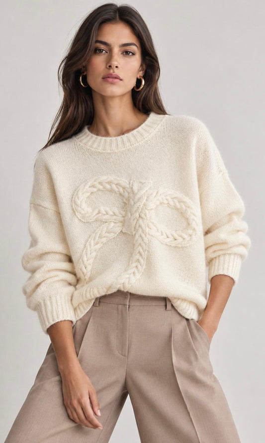 Tiffany bow knit J