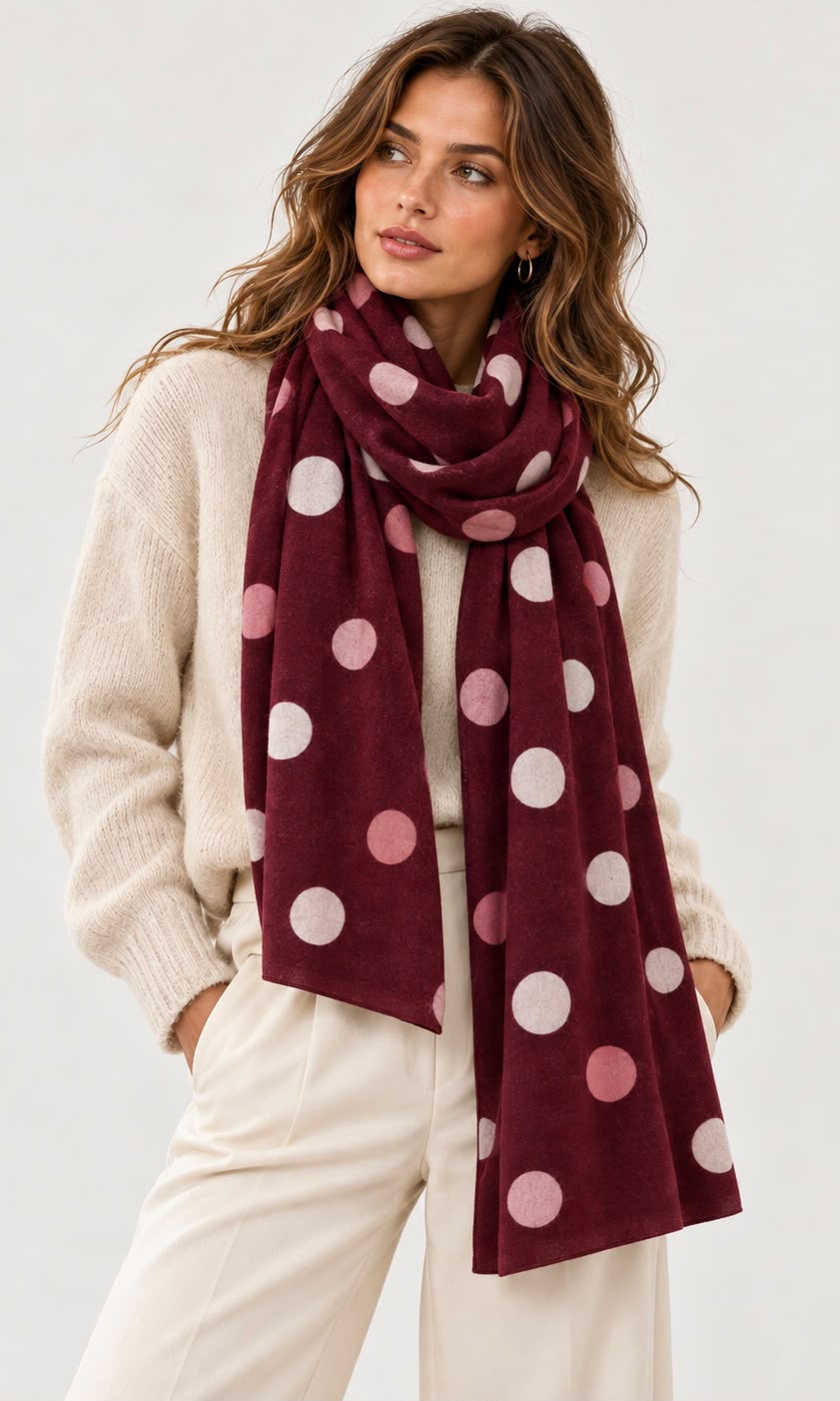Penny dotty scarf