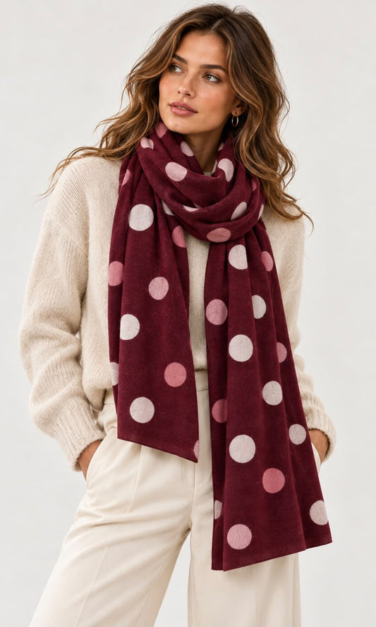 Penny dotty scarf