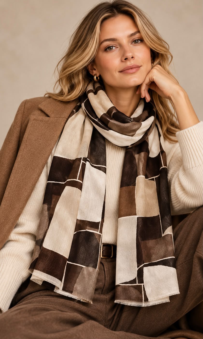 Avery pebble scarf