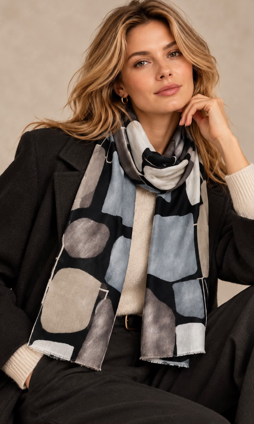 Avery pebble scarf
