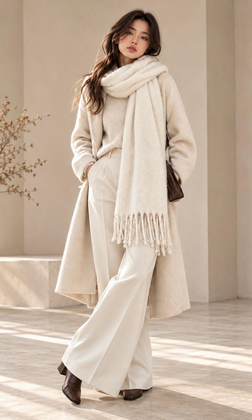 Super soft teddy scarf