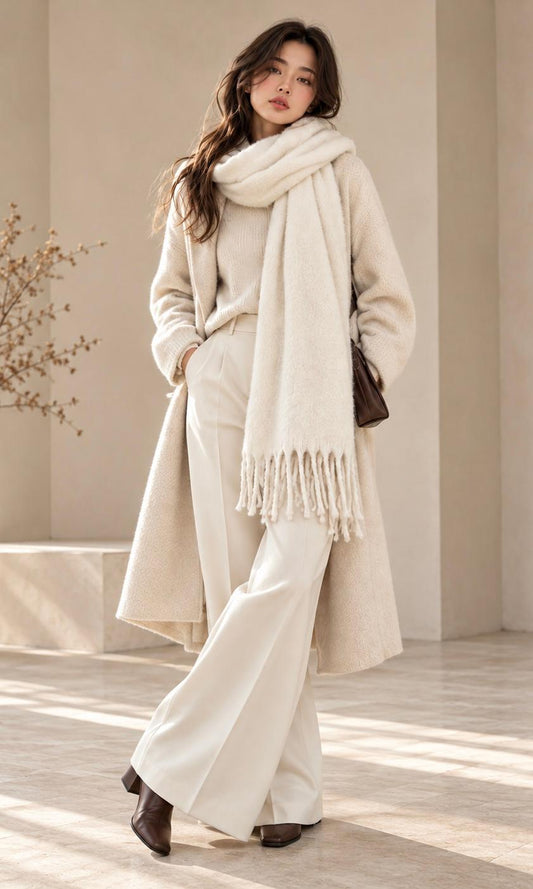 Super soft teddy scarf