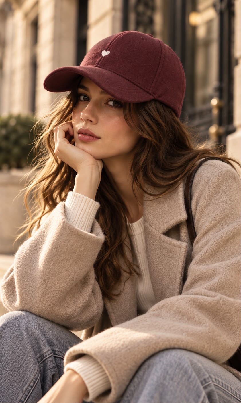 Trixie heart baseball cap